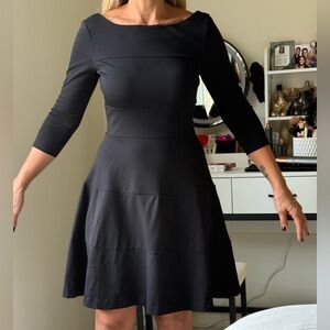 Banana Republic Black 3/4 Sleeve Dress size 2